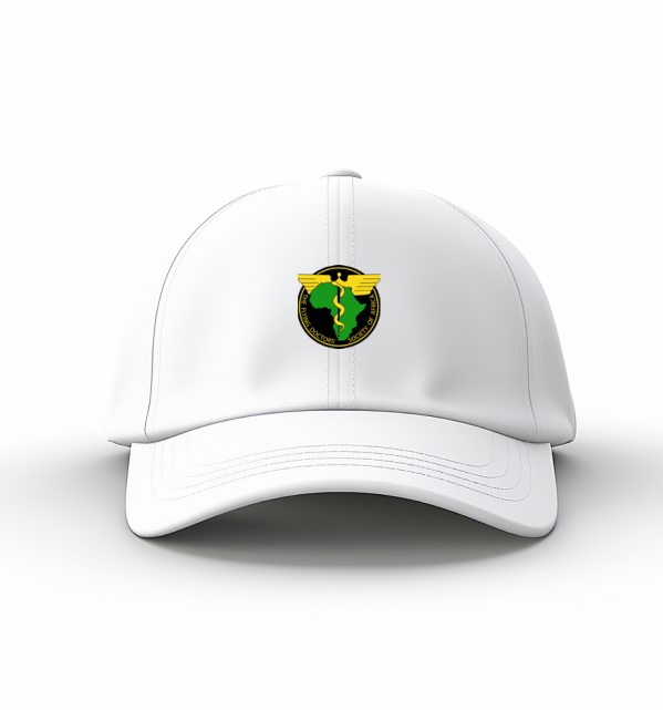 White Branded Cap